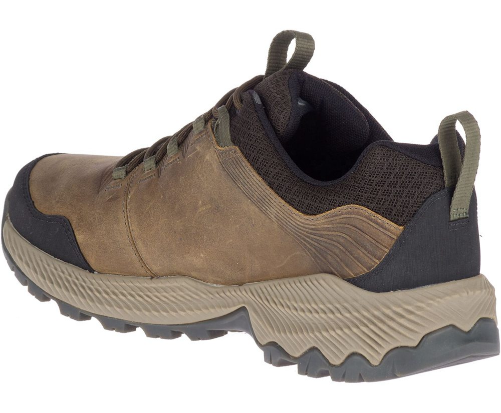 Merrell Hiking Shoes Brown - Forestbound Waterproof - Mens 95GUQRKAV